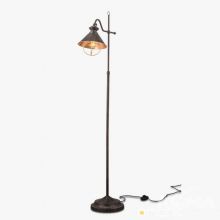 Mathilda lampa podłogowa stojąca 1x60W E27 230V antyczna/złoty